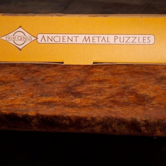 ANCIENT METAL PUZZLES 12 Brainteaser Puzzles by TRUE GENIUS 100% COMPLETE 2019 - Picture 3 of 3